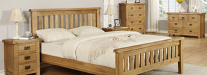 Kensington Oak Bedroom Suite - 4 Piece