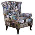 Cooper Patchwork Wingback Armchair