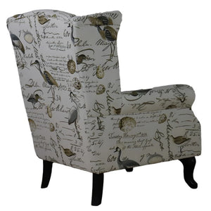 Bird Song Wingback Armchair