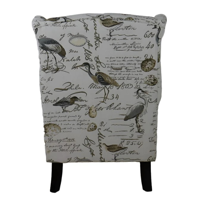 Bird Song Wingback Armchair