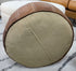 Moroccan Leather Pouf | Ottoman