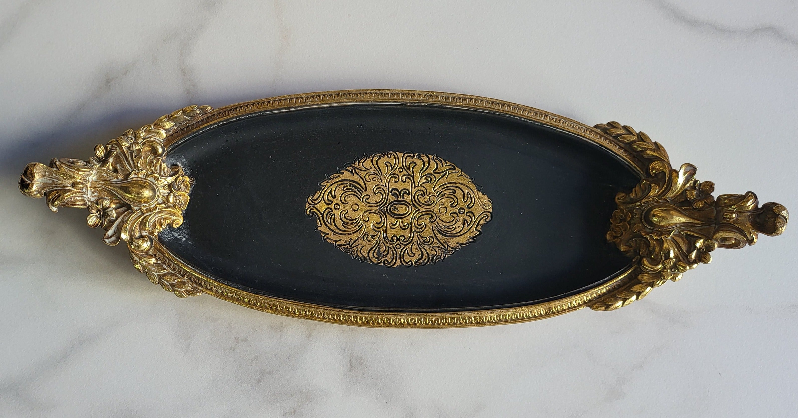 Decorative Vintage Tray - Epoc Black