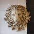 Vintage Hanging Lion Head - Antique Marble