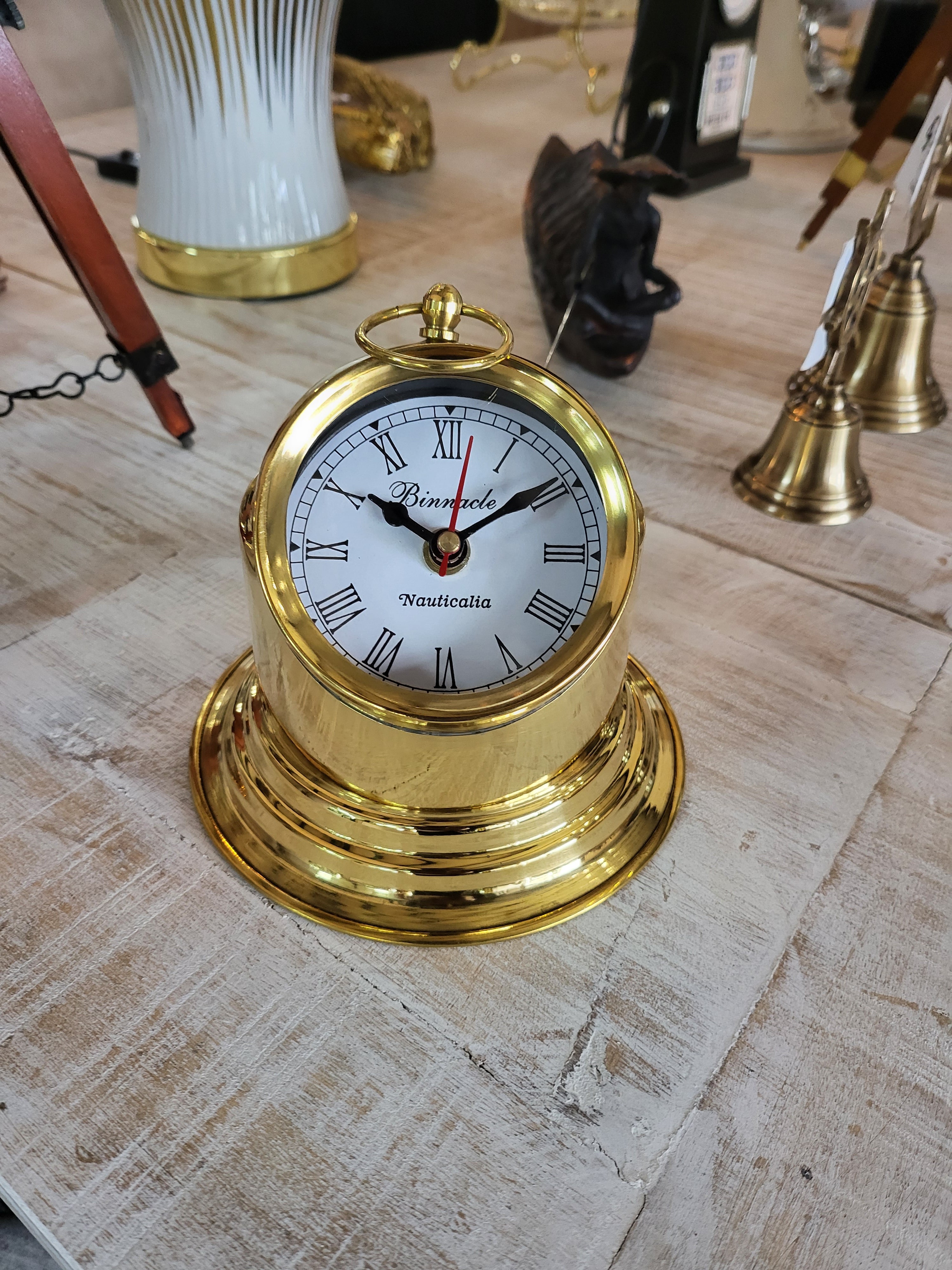 brass binacle watch