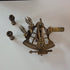 Nautical Solid Brass Sextant With Wooden Box