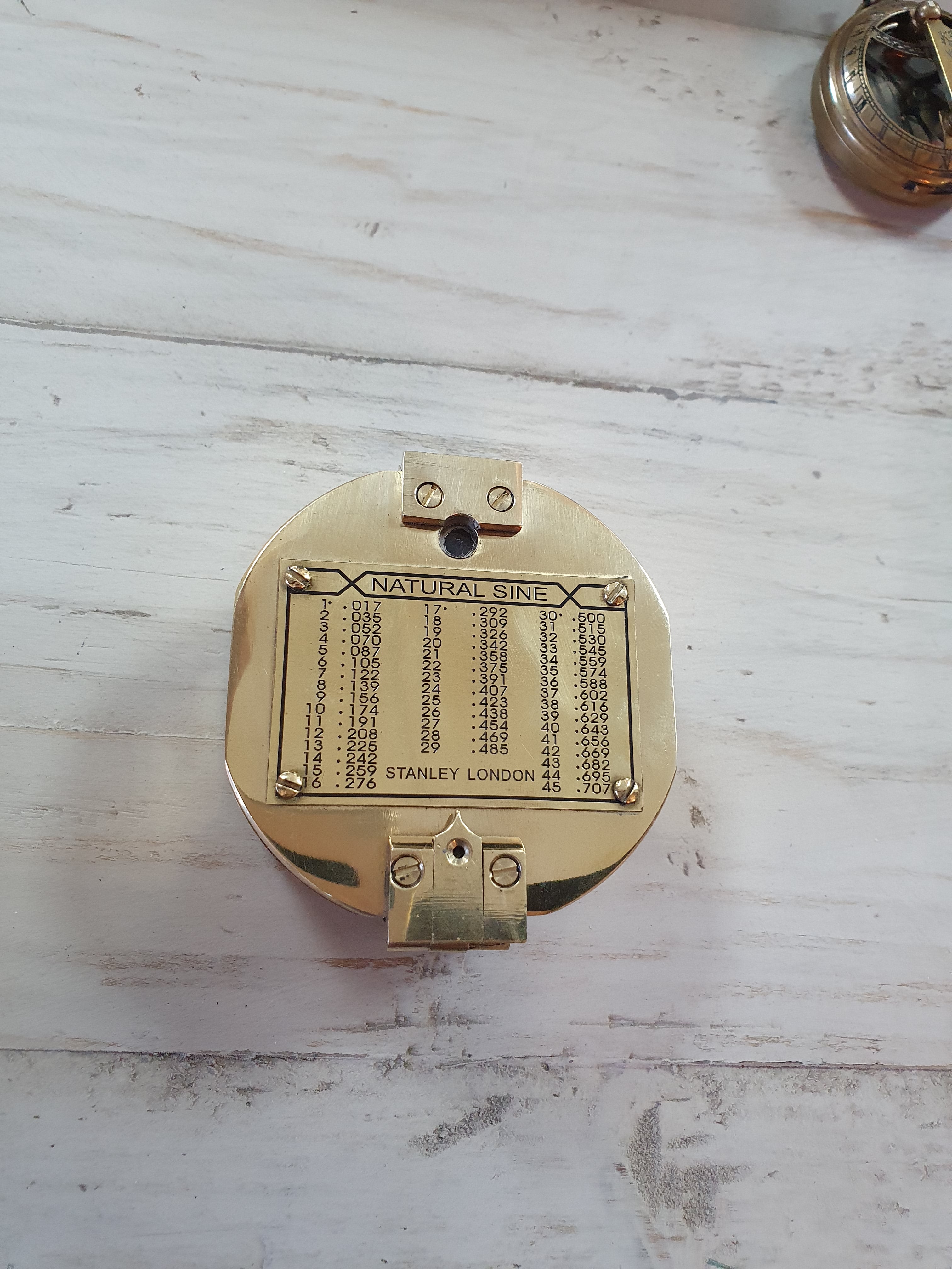 Brass Brunton Compass