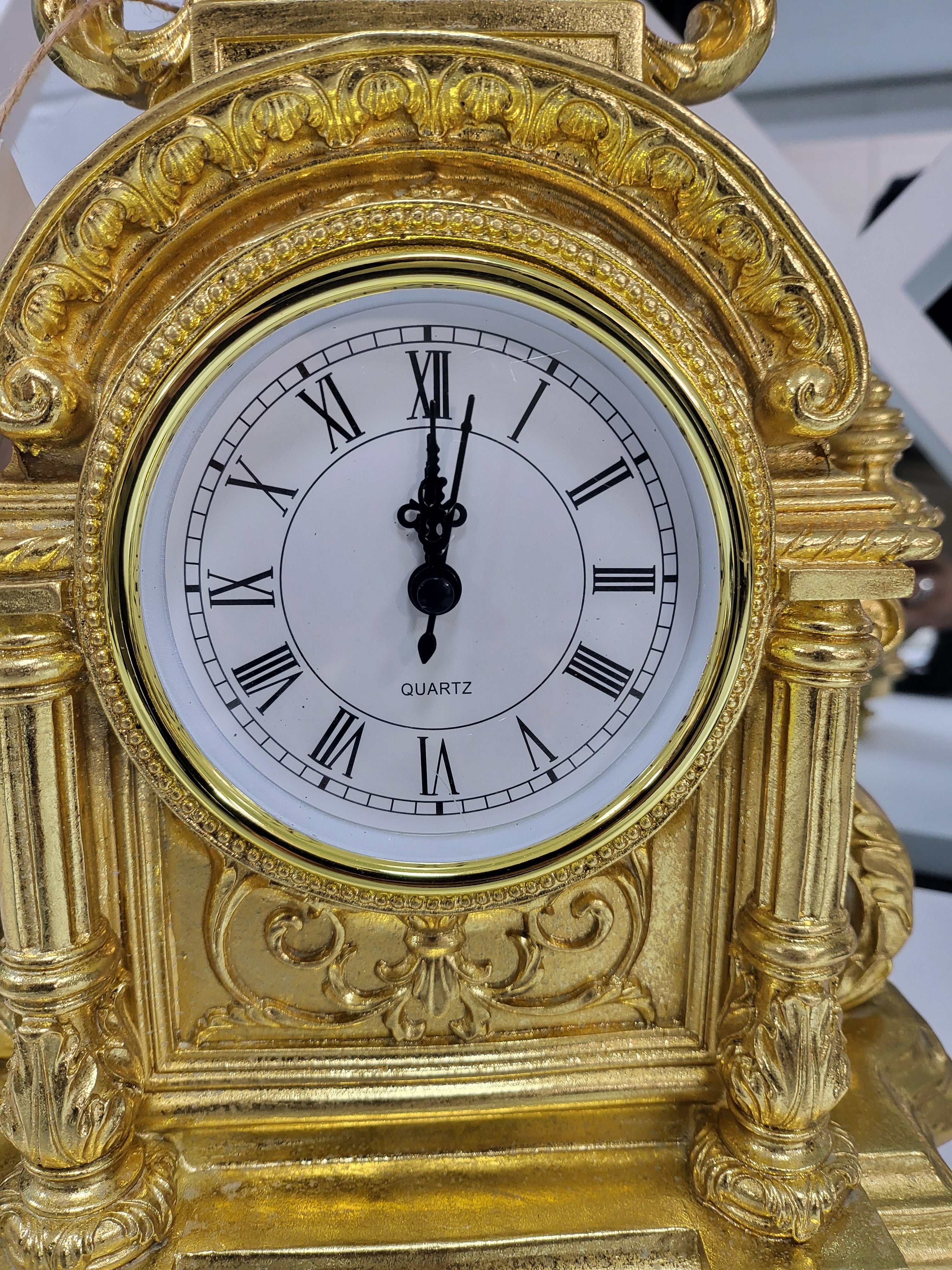 Table Clock - Grand Gold