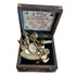 Nautical Brass Sextant with Compass & Box