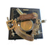 Nautical Brass Sextant with Compass & Box