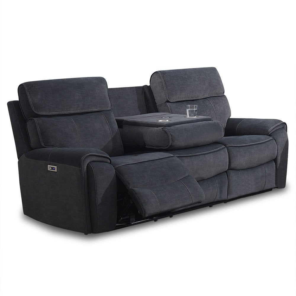 Huntsville Electric Recliner 3 Seater with Console