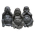 Buddha Statue Set of 3 - Indoor/Outdoor