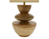 Aurel Wooden Table Lamp with Jute Shade