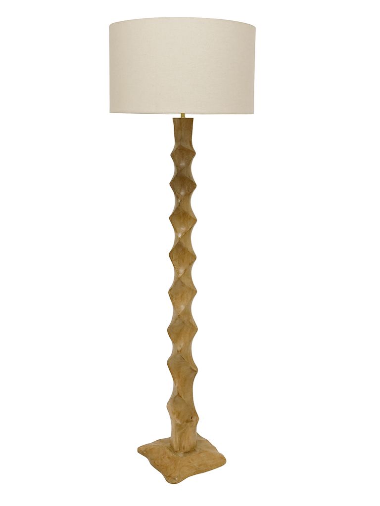 Ceren Wooden Floor Lamp