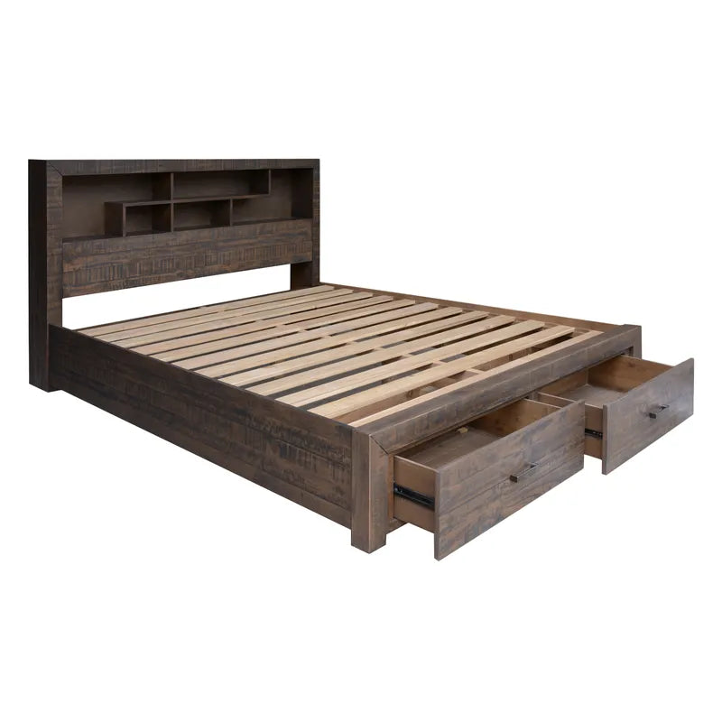 Sedona Bed Frame Queen with Storage