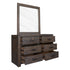 Sedona 6 Draw Dresser with Mirror