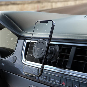 Premium Magnetic Car Phone Holder w/ Multi Fitting