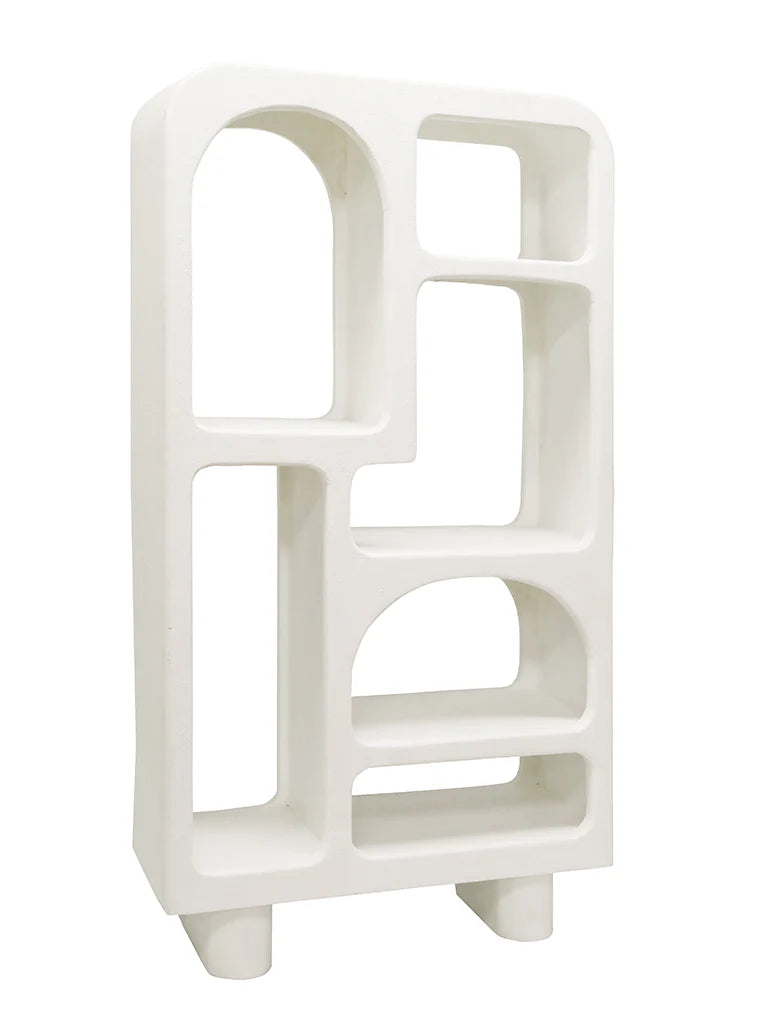 Bodhi Display Unit | Bookshelf - Textured White