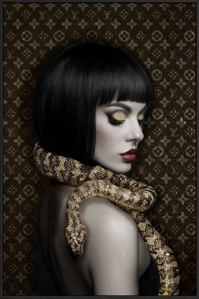 Yves Saint Laurent Woman W/ Snake Canvas