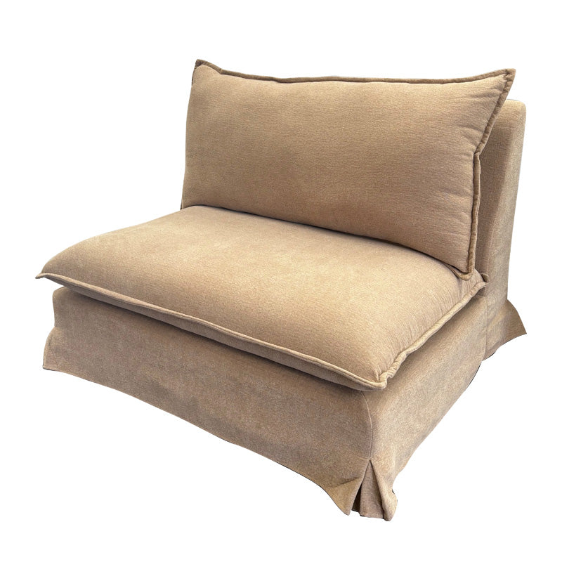 Coda Slip Cover Club Chair - Sand