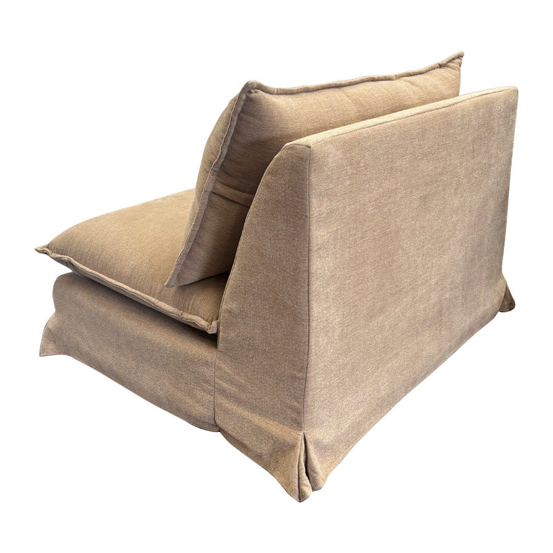 Coda Slip Cover Club Chair - Sand