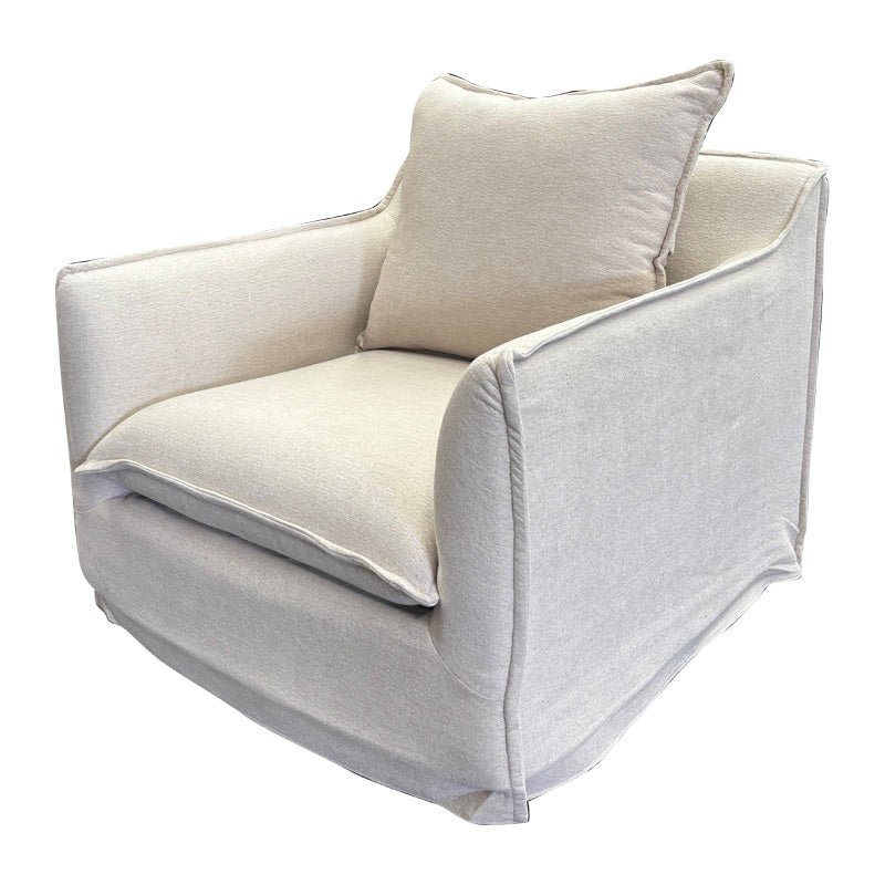 Facile Slip Cover Armchair - Pumice