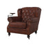 Churchill Armchair with Drink Holder - Vintage Cigar