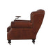 Churchill Armchair with Drink Holder - Vintage Cigar