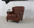 Churchill Armchair with Drink Holder - Vintage Cigar