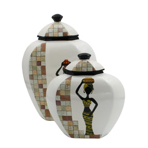 African Decorative Vase - Small