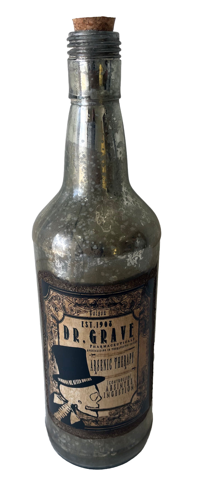 French Chateau Antique Medicine Bottle