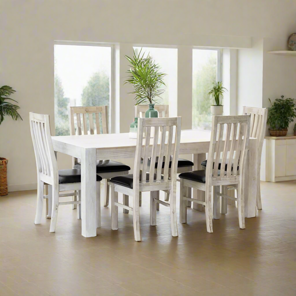 Amanda Dining Set 9Pcs