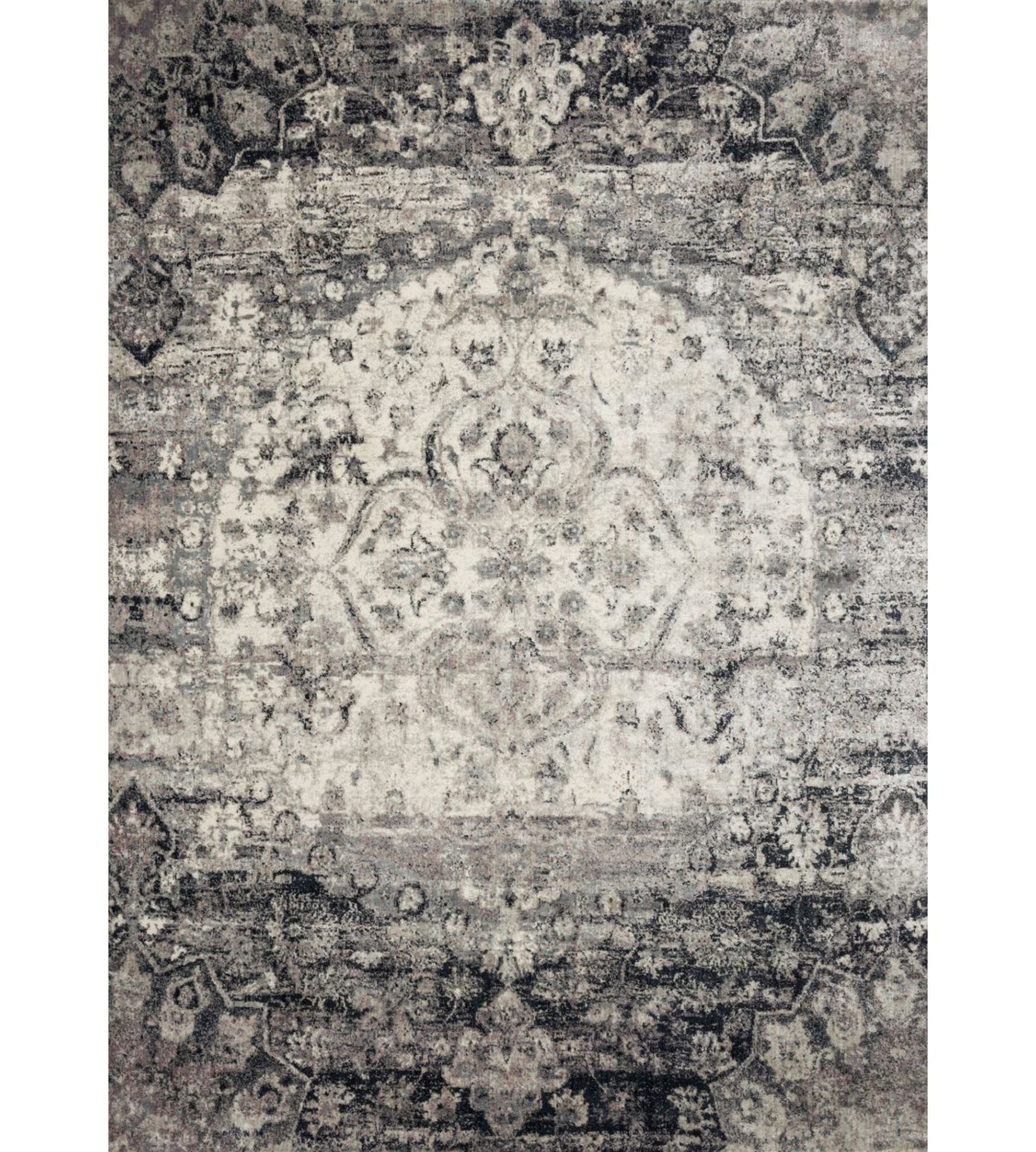 Anastasia Large Rug Ink/Ivory