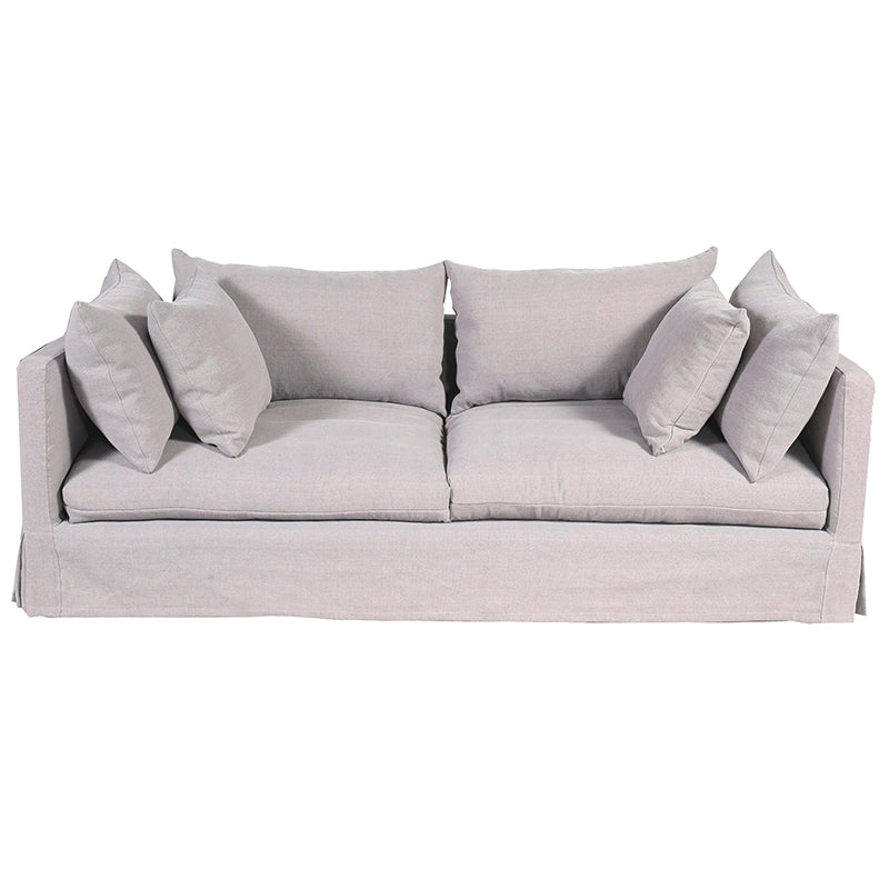 Long Island Slip Cover Sofa - Natural Linen