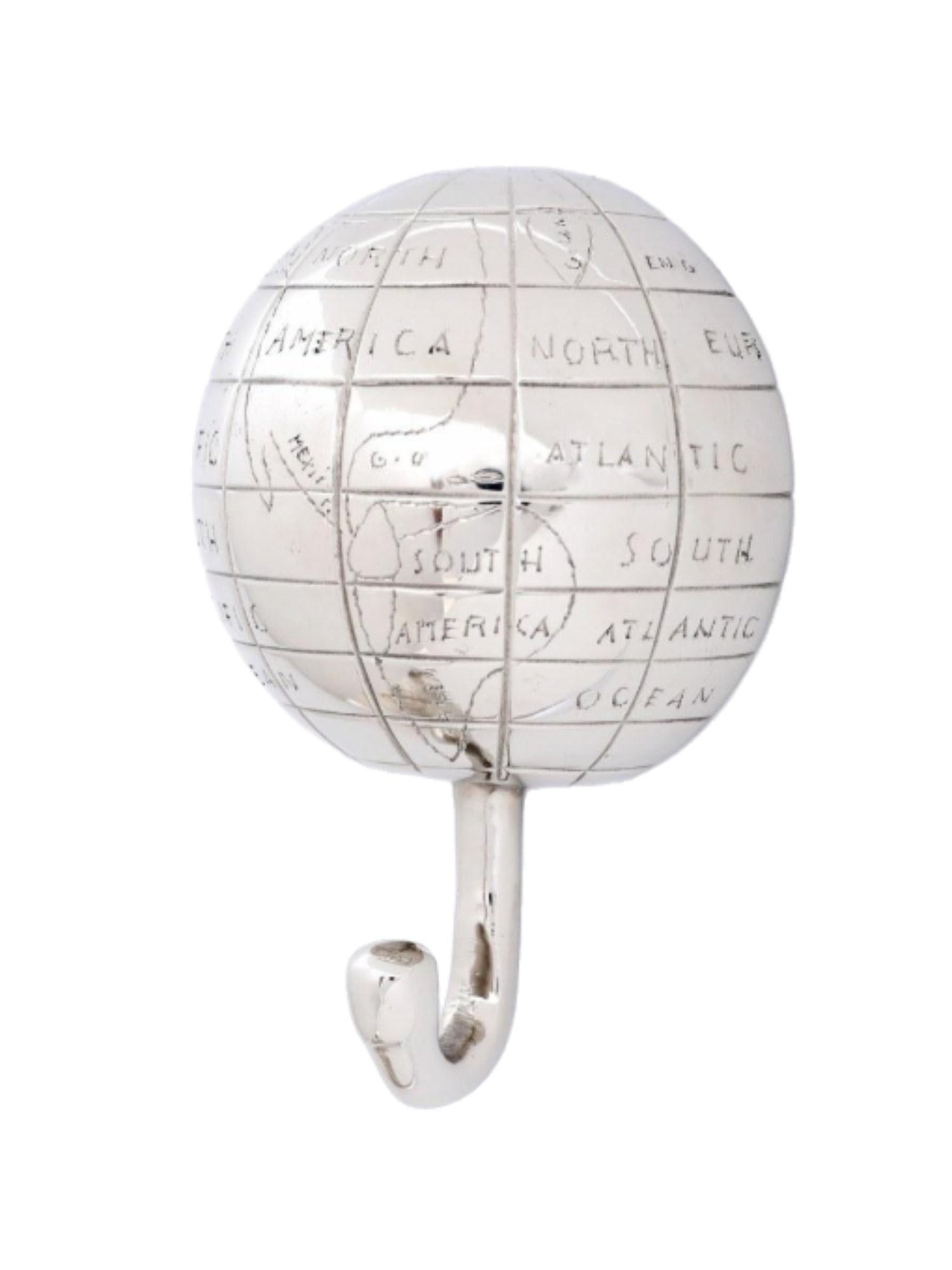 Aluminum Globe Wall Hook