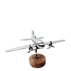 Aeroplane on wooden Stand