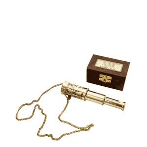 Decorative Telescope Gold with Box