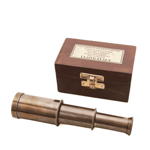 Decorative Telescope Brass with Box