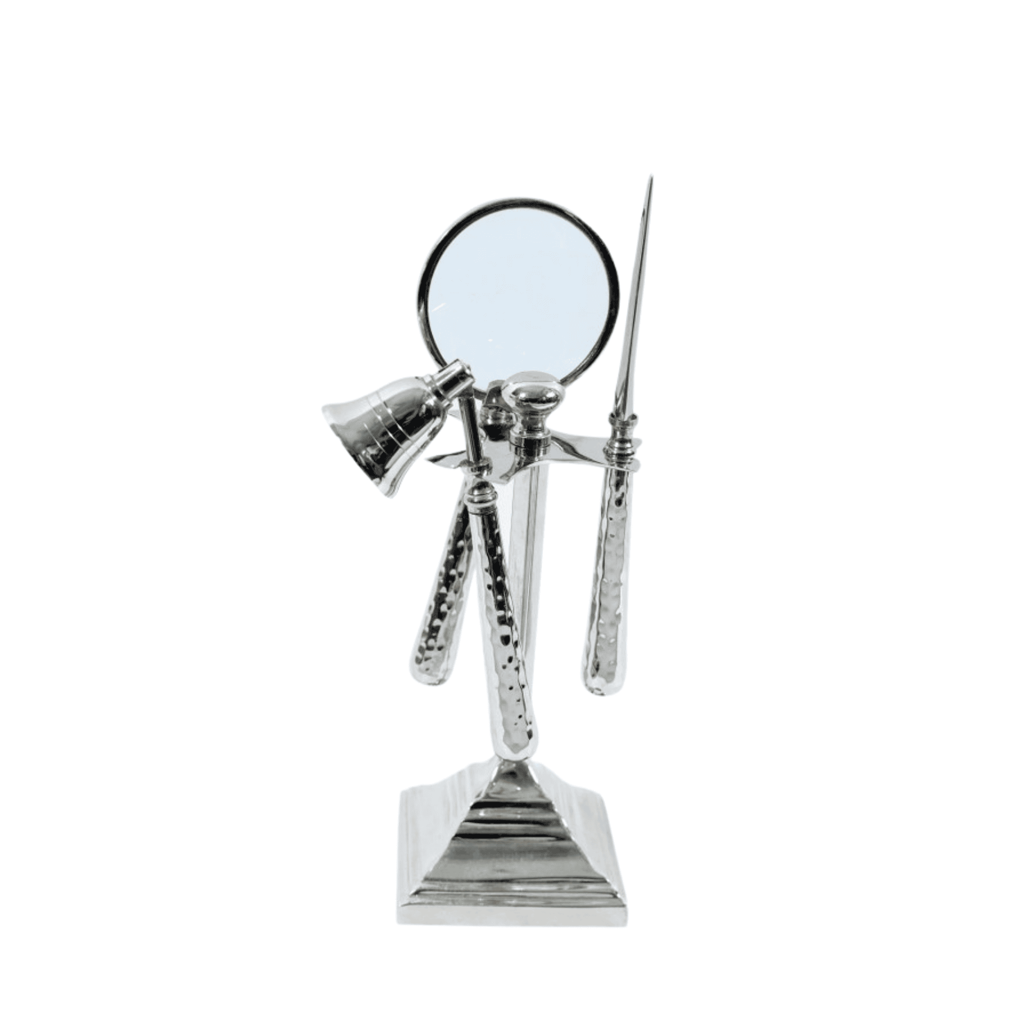 Alluew Magnifying Glass With Letter Opener & Candle Snuffer