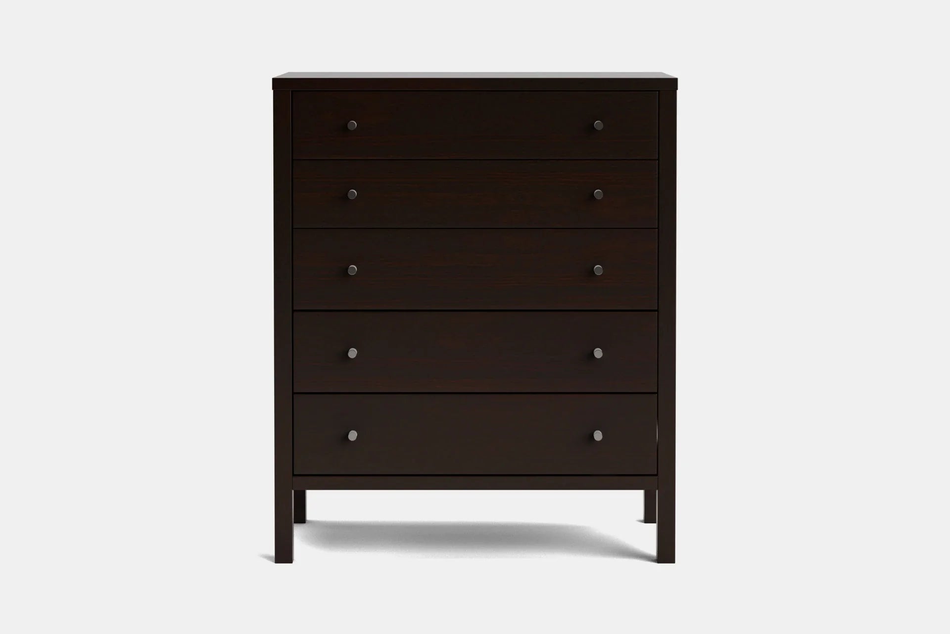 Andes 5 Drawer Tallboy - Pine