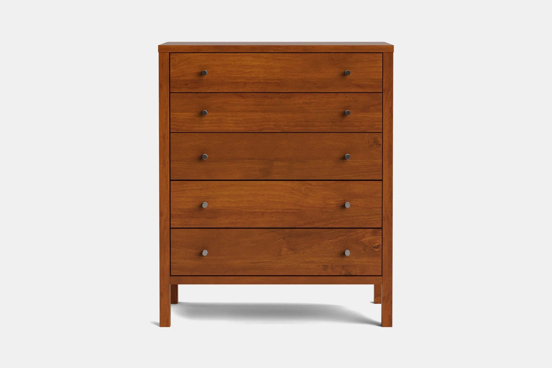 Andes 5 Drawer Tallboy - Pine