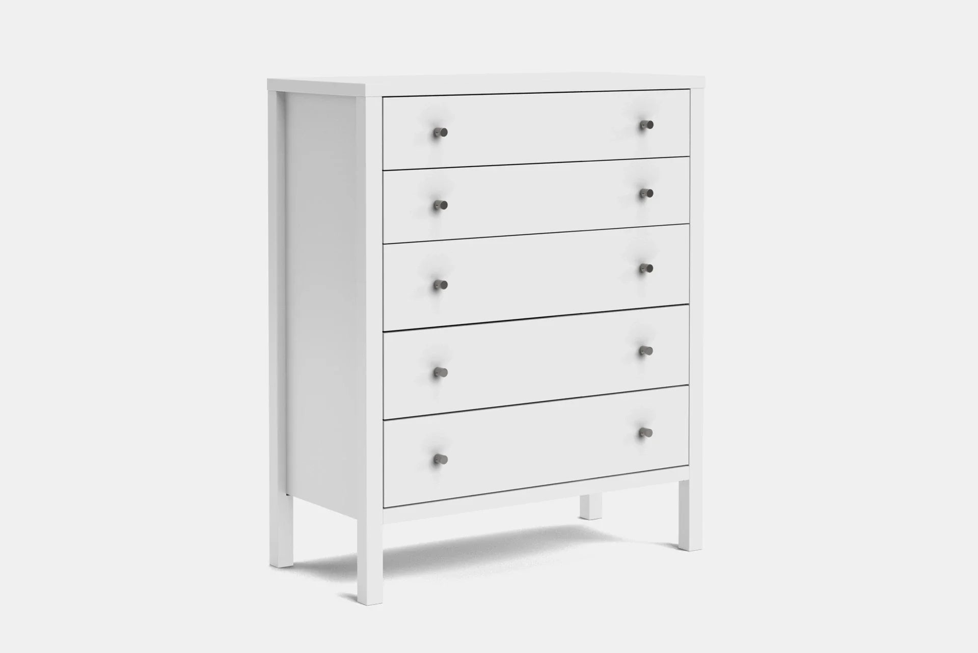 Andes 5 Drawer Tallboy - Pine