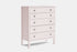 Andes 5 Drawer Tallboy - Pine