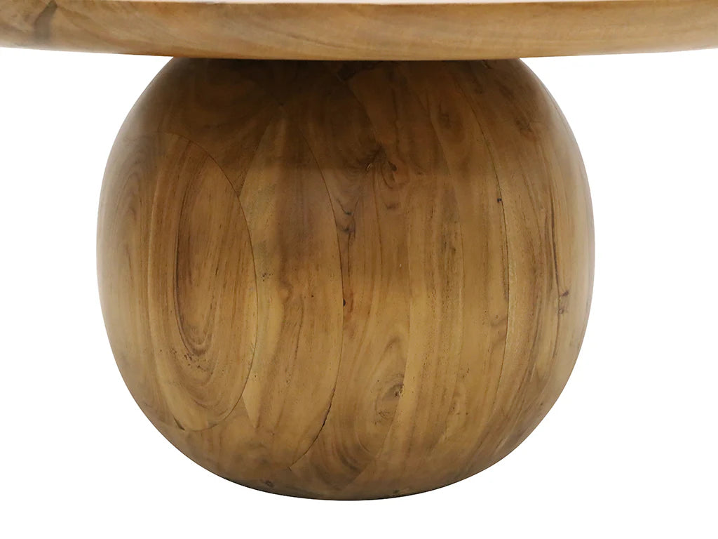 Archie Wooden Round Coffee Table