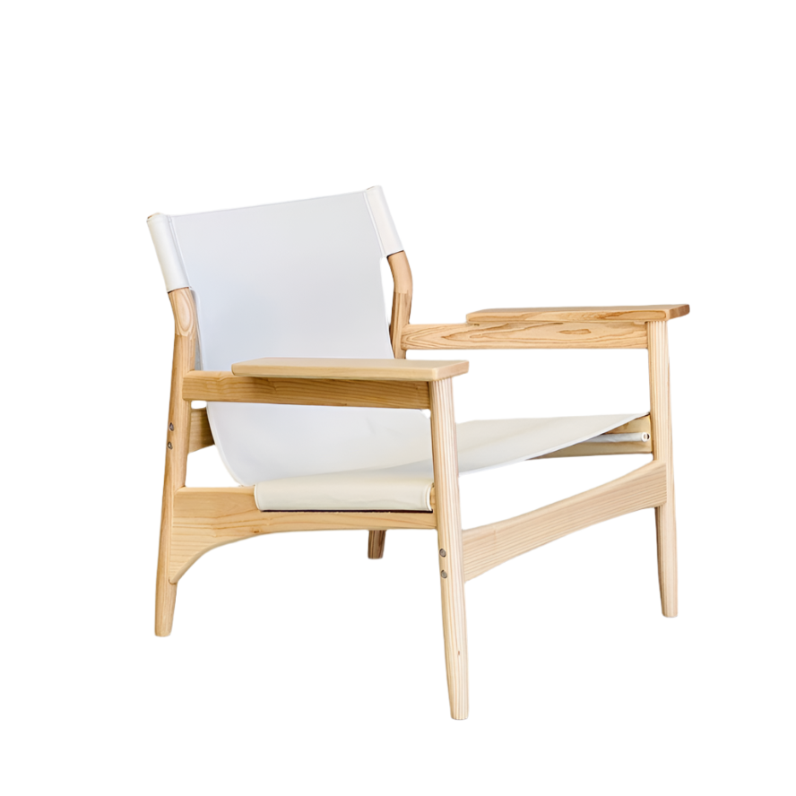 Safari Lounge Chair - Natural