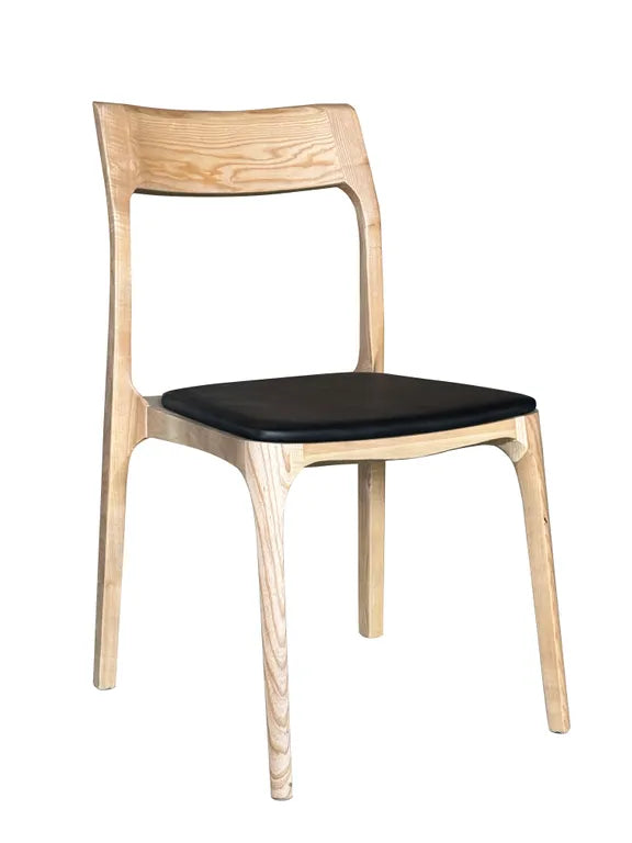 Baur Dining Chair - Natural & Black