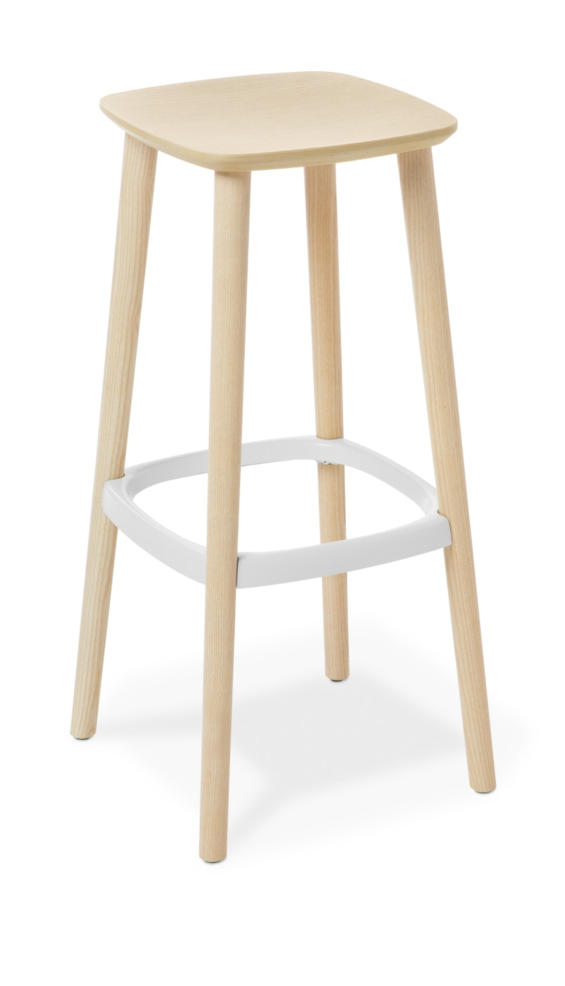 Babila Barstool - Bleached Ash