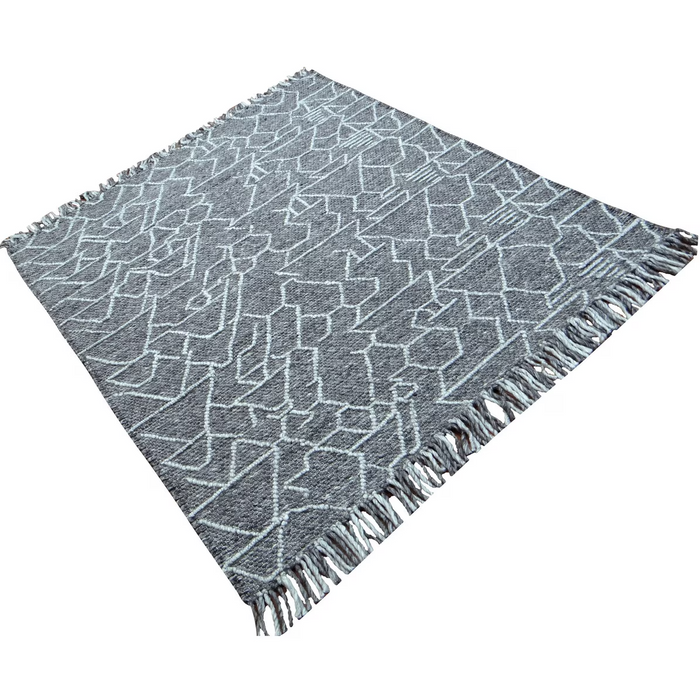 Battina Hand Woven Graphite Rug 240x160