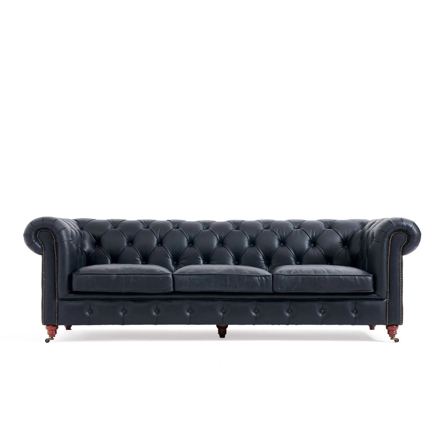 Chesterfield 3 Seater Sofa - Vintage Black