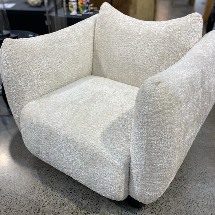 Maui Armchair - Ivory Boucle