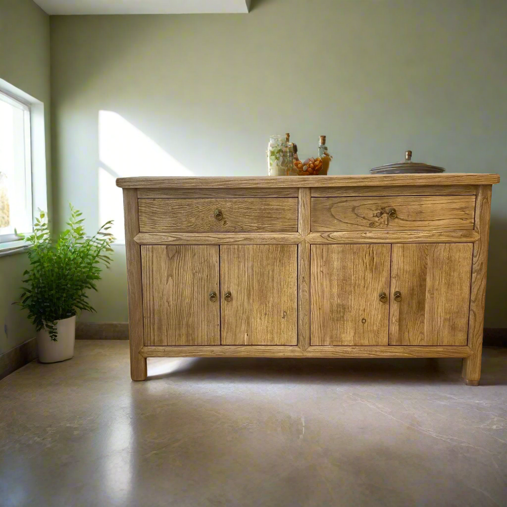 Heritage Elm Buffet Table